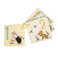 Winnie The Pooh Classic Collection  Play and Go Squares plush booklet with ring